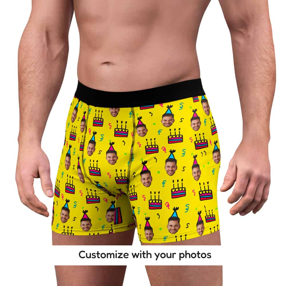 Pop Birthday Boxers Front