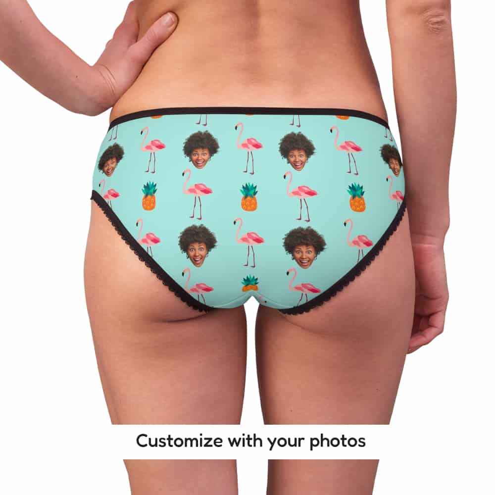 Flamingo Underwear Back