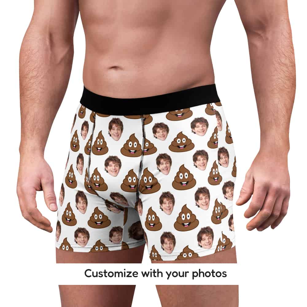 Funny Poop Emoji Front