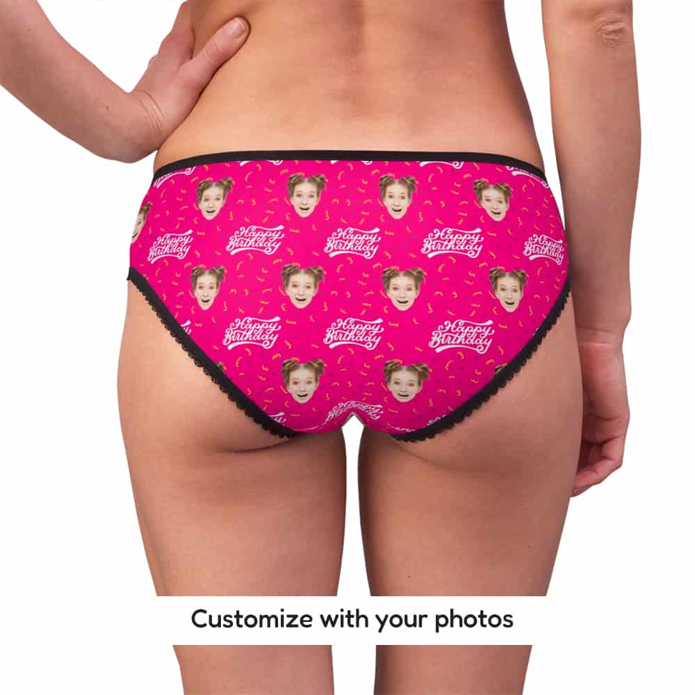 Happy Birthday Underwear Back