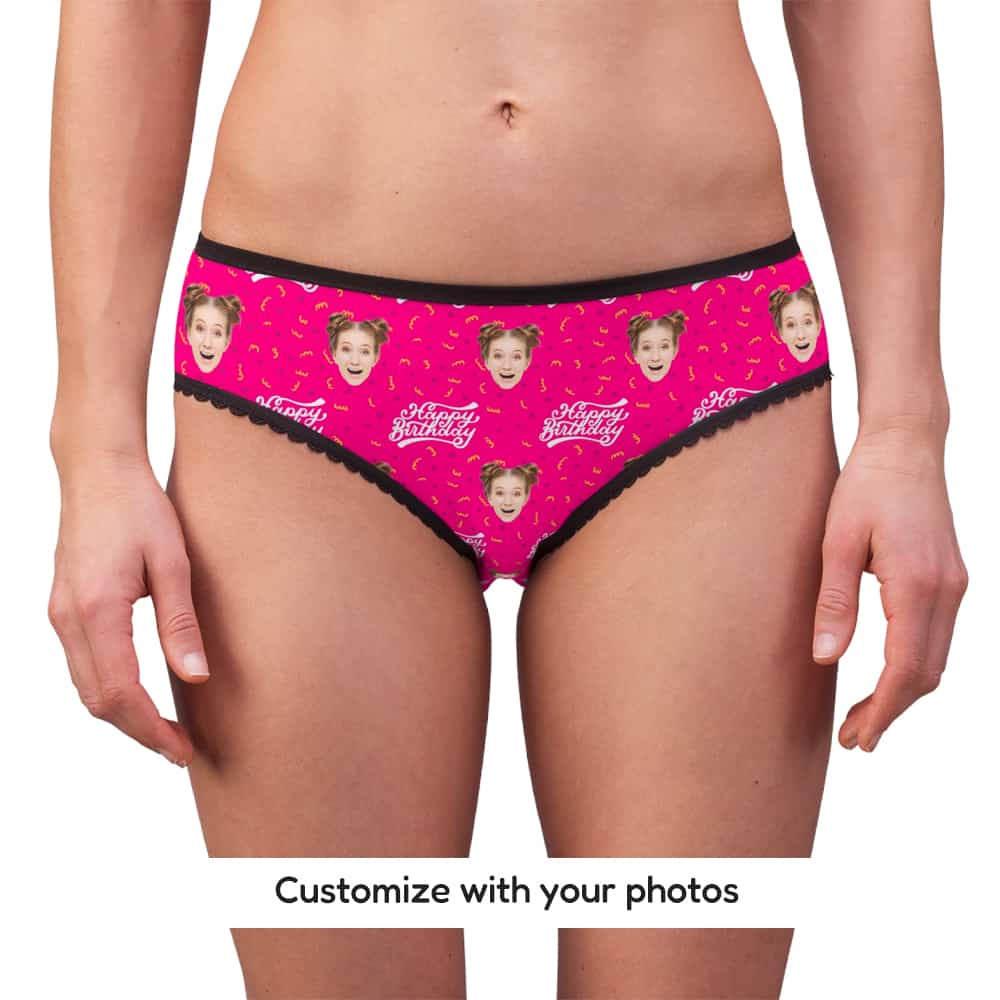 Happy Birthday Underwear Front