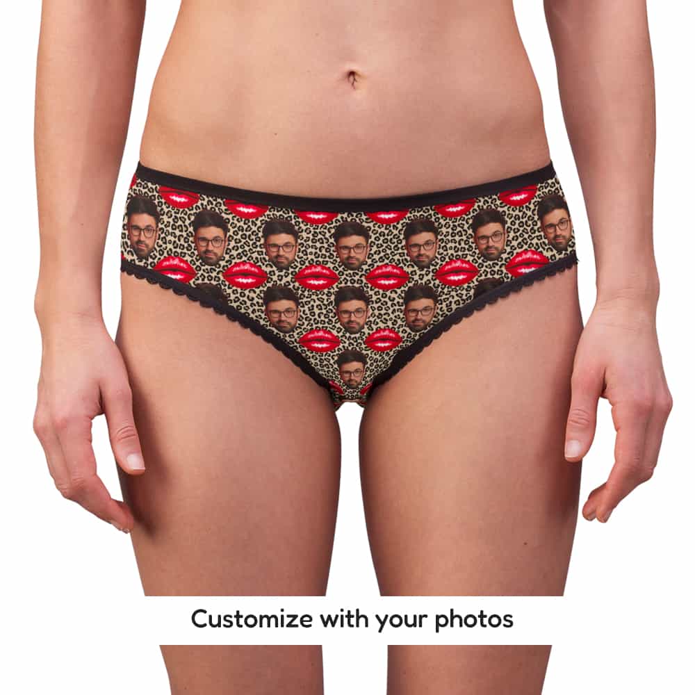 Leopard Print Panties Front