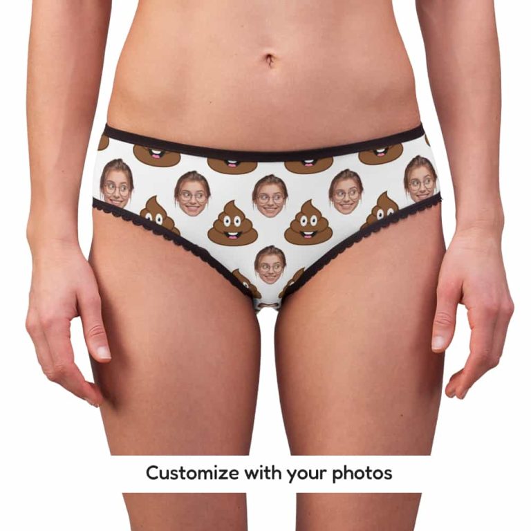 Emoji Underwear with Your Photos Face Undies