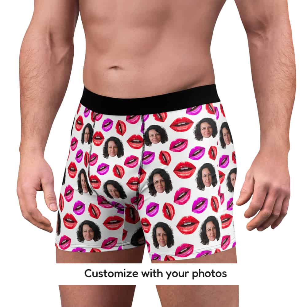 Sexy Lips Boxers Front