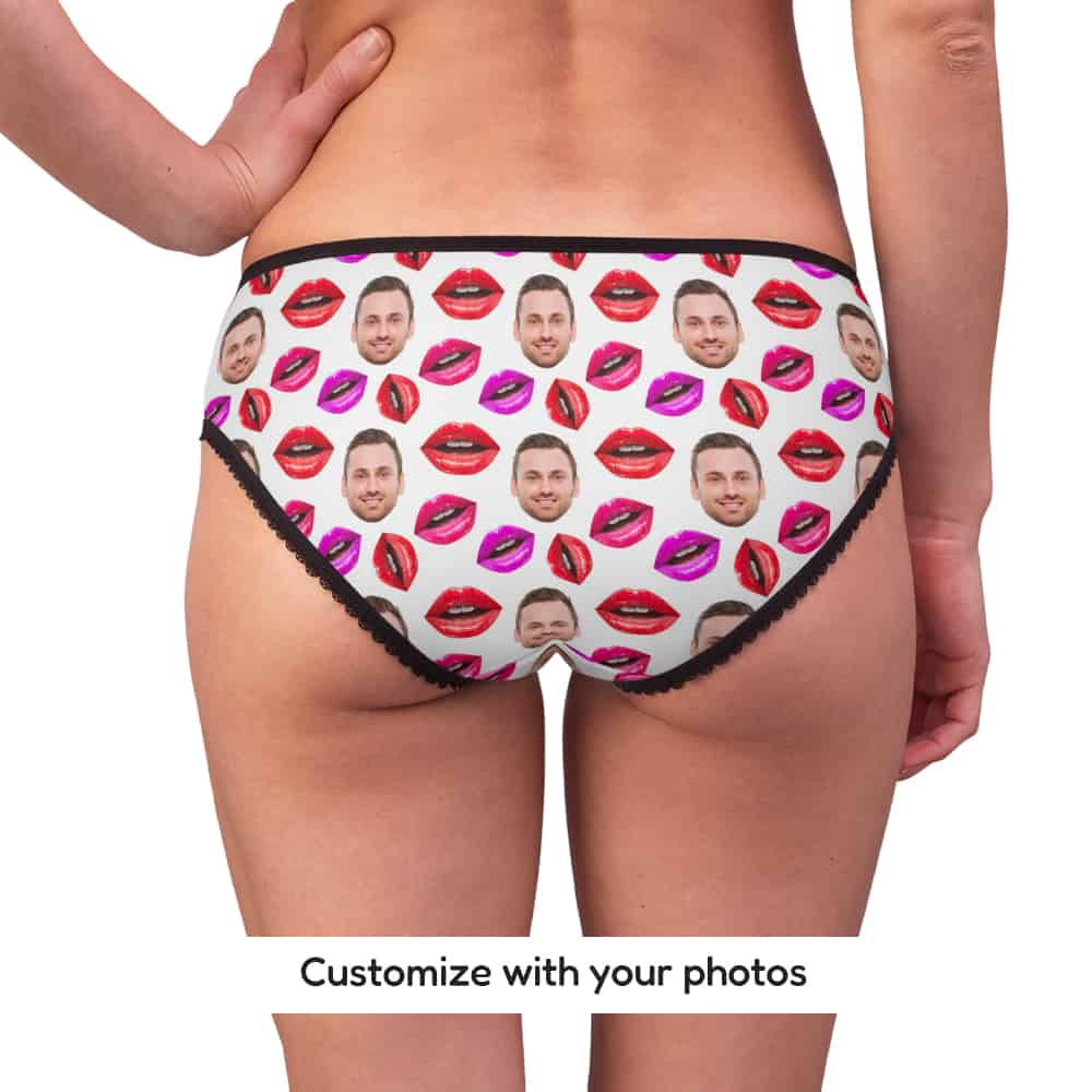 Sexy Lips Panties Back