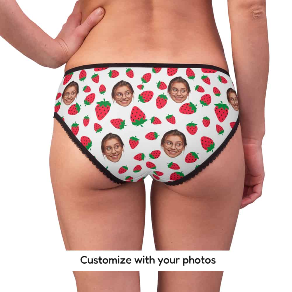 Strawberry Panties Back