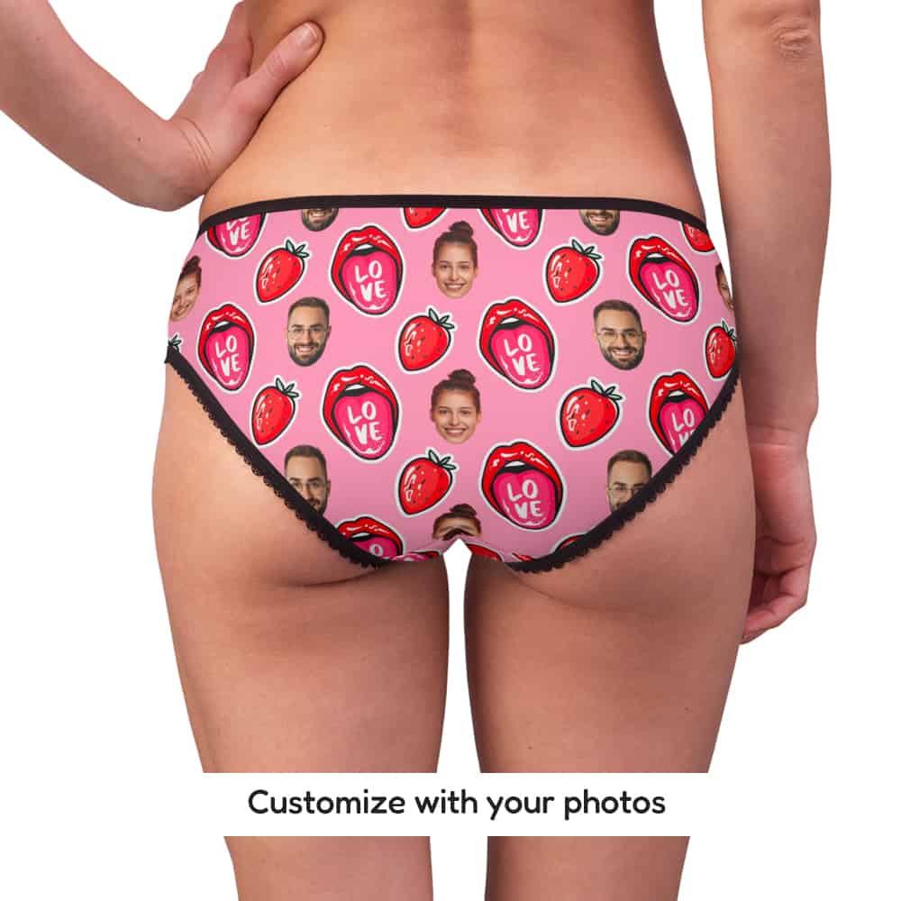 Strawberry Underwear Back
