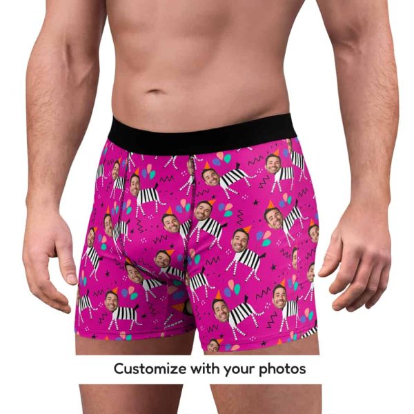 Zebra Boxers Front
