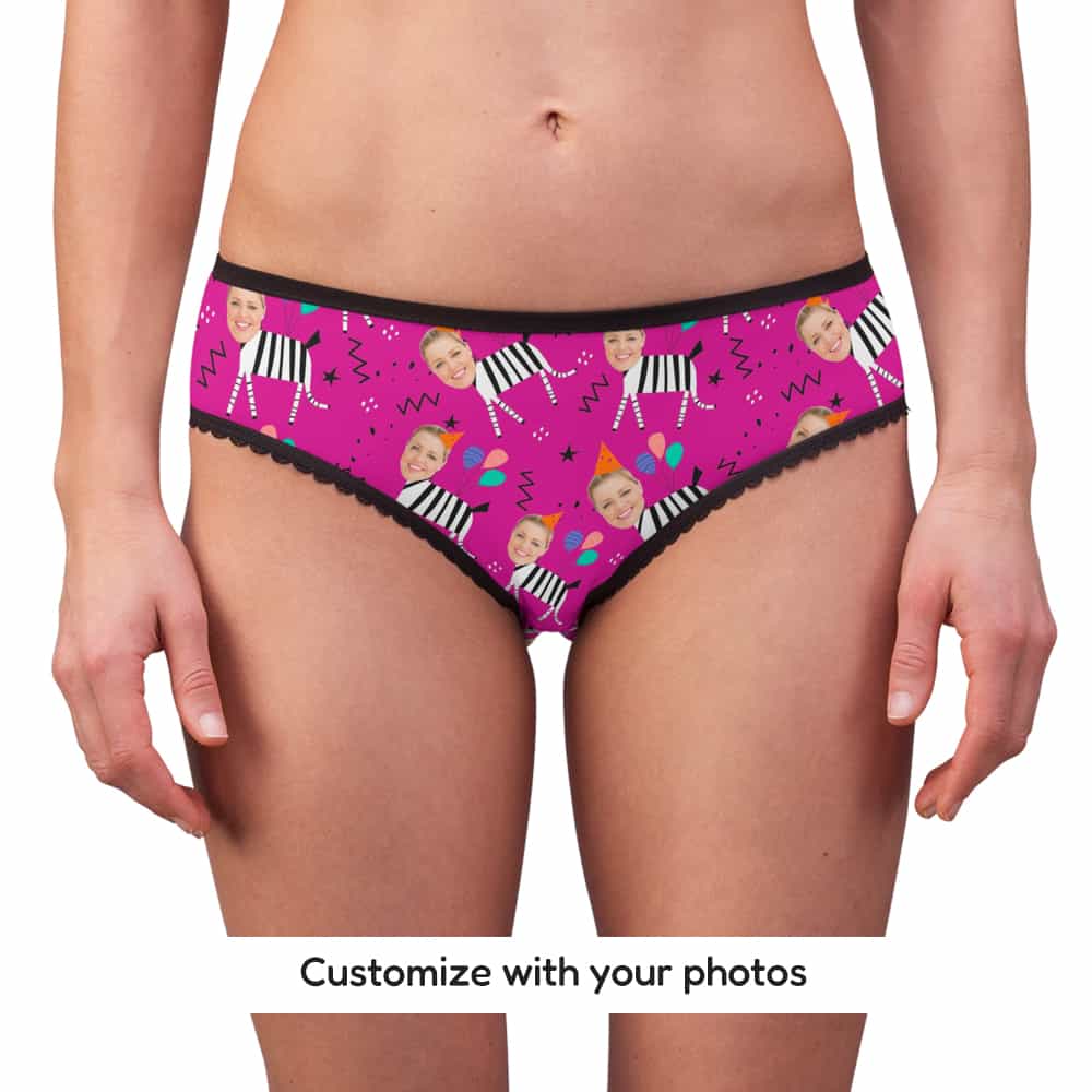 Zebra Panties Front