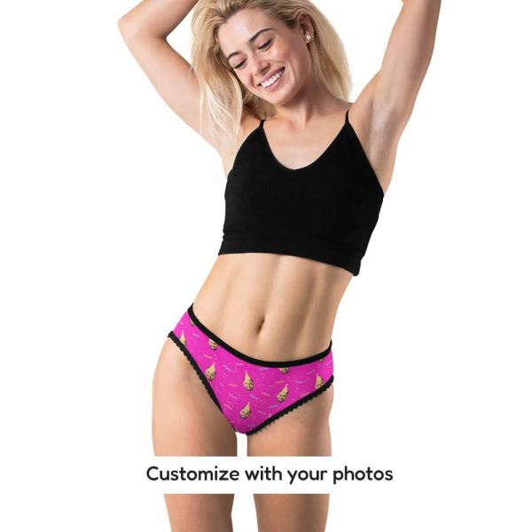 panties with face on them photo
