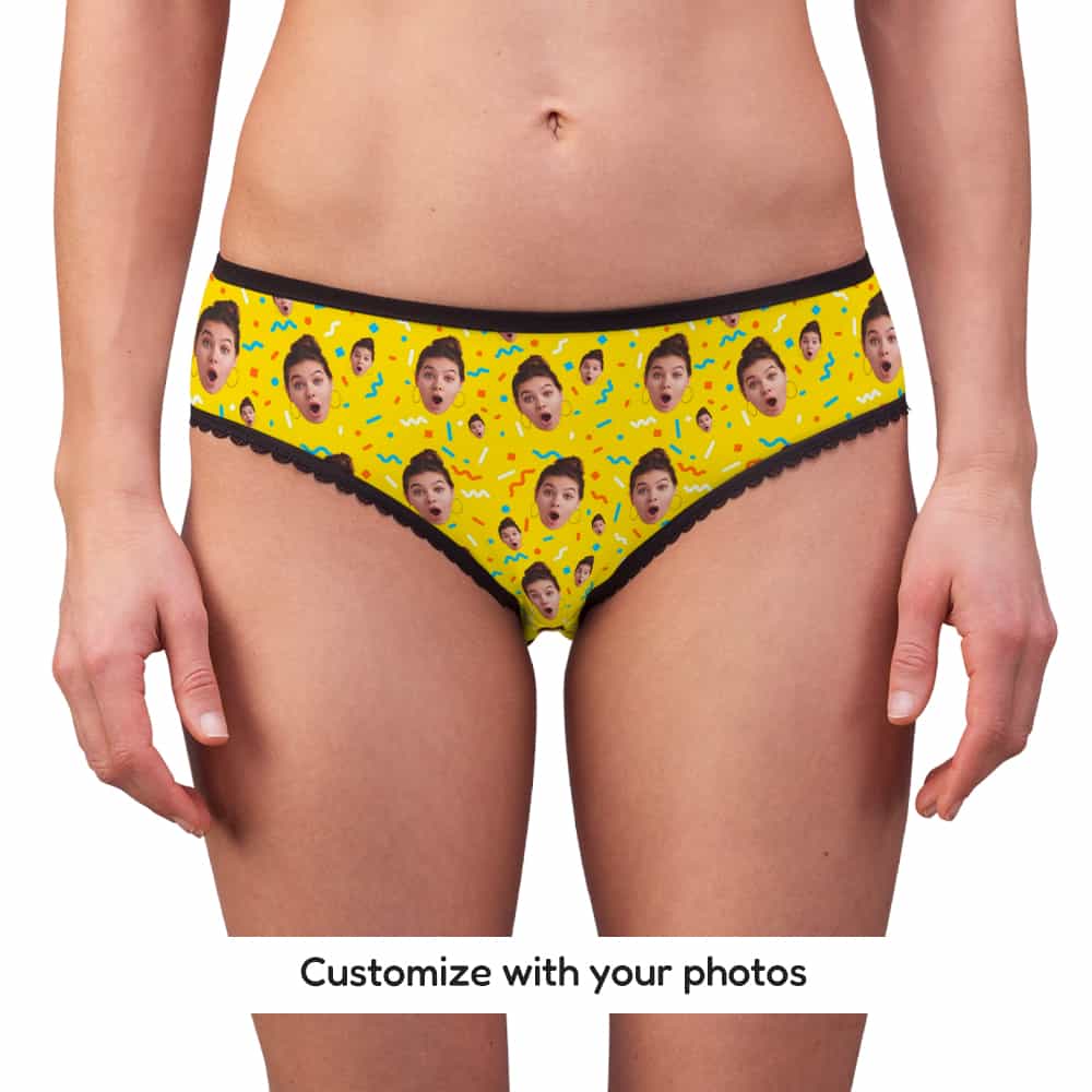 yellow panties front