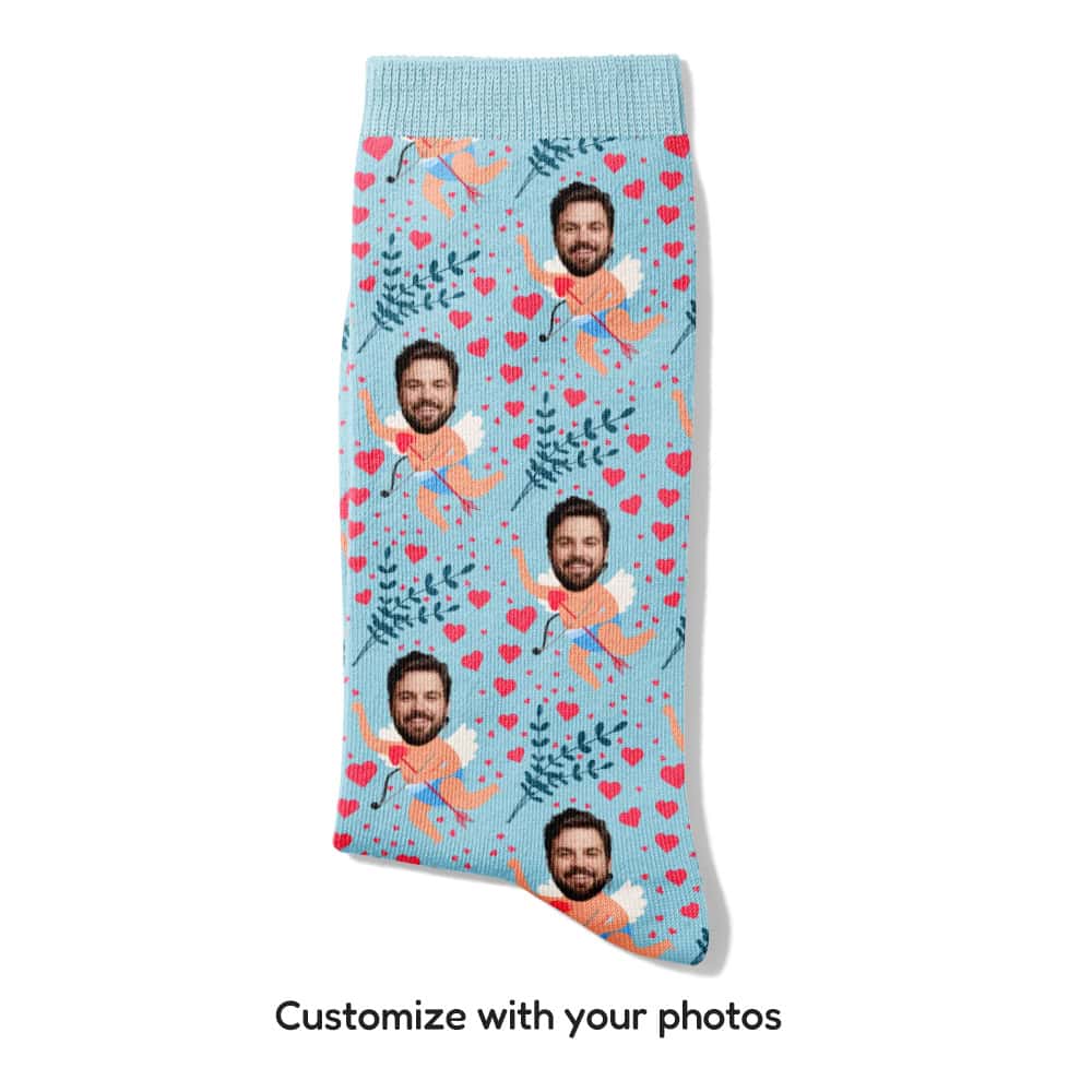 Cupid Socks Front
