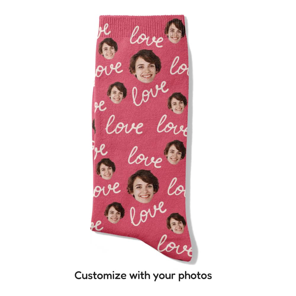 Valentines Socks Front