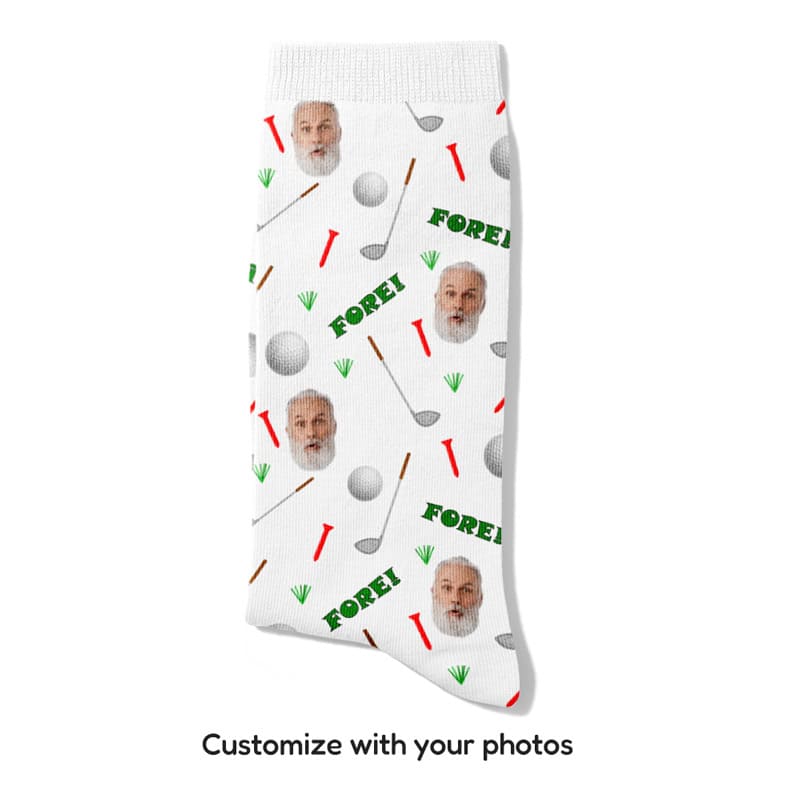 Golfing Socks Front