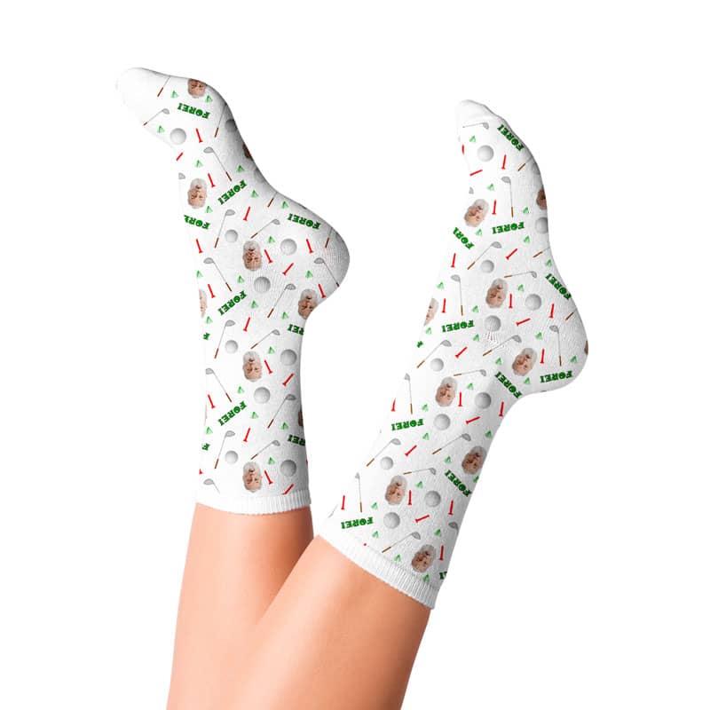 Golfing Socks Model