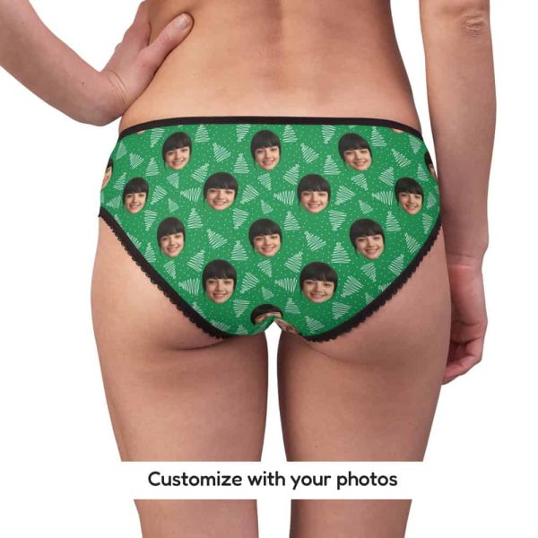 Christmas Tree Panties back