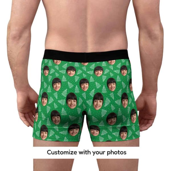 Christmas tree boxers back
