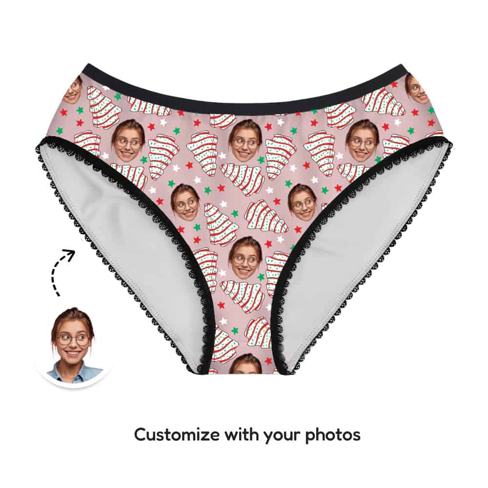 christmas tree cake underwear