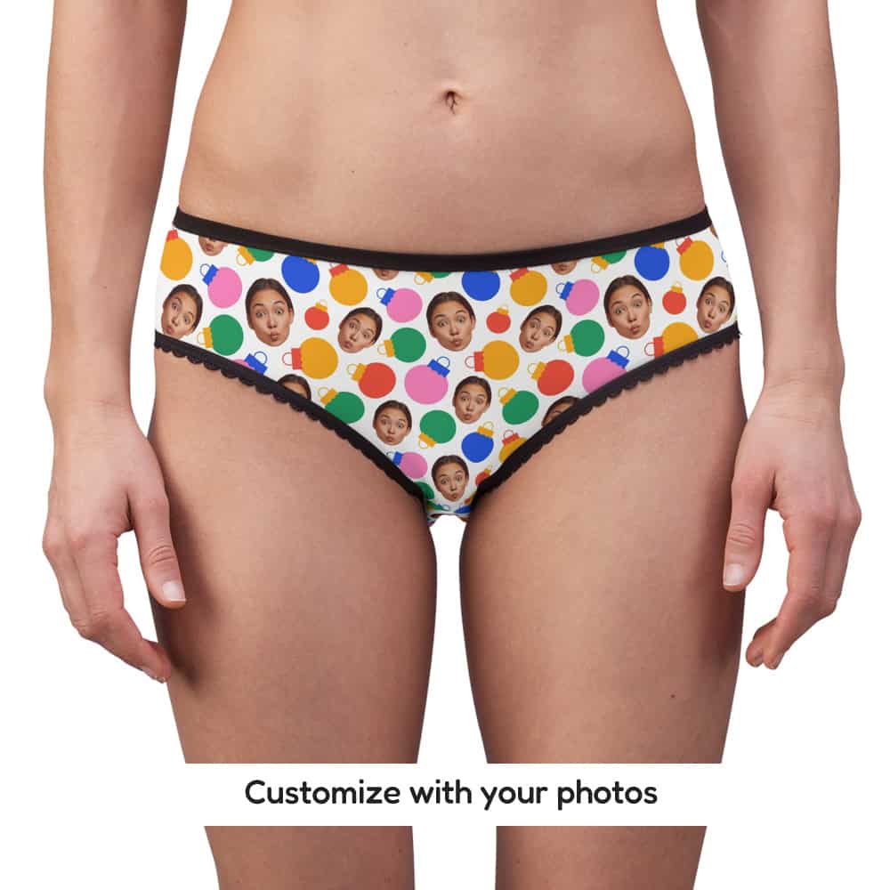 christmas underwear women front