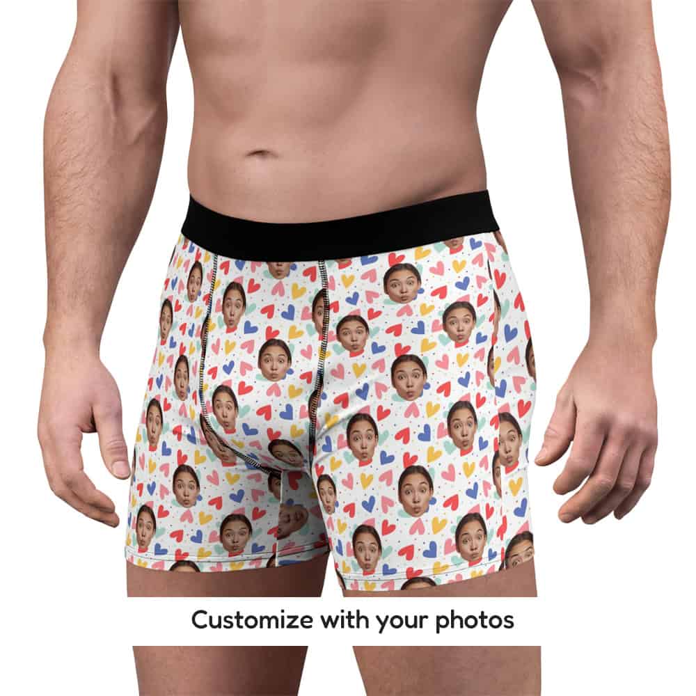 Heart Boxer Briefs Front