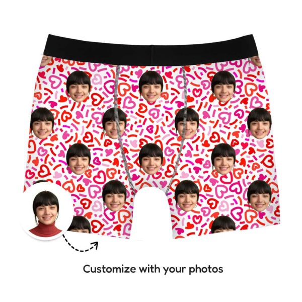 Heart Pattern Boxers