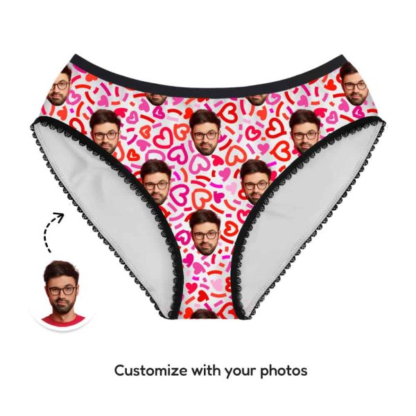 Heart Pattern Underwear