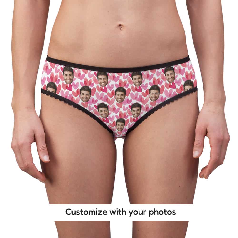pink heart panties-front